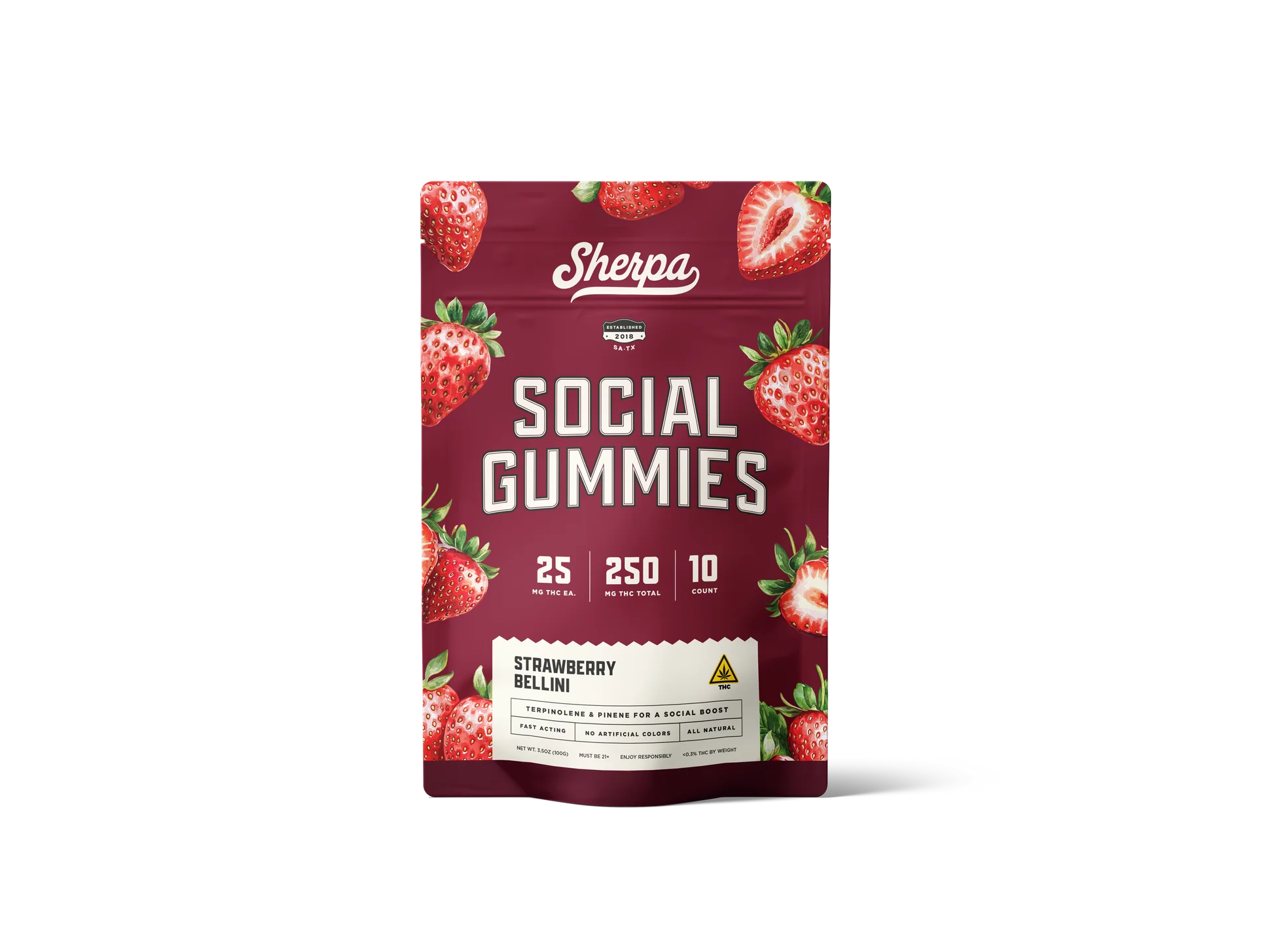 Sherpa D9 Gummies 300mg