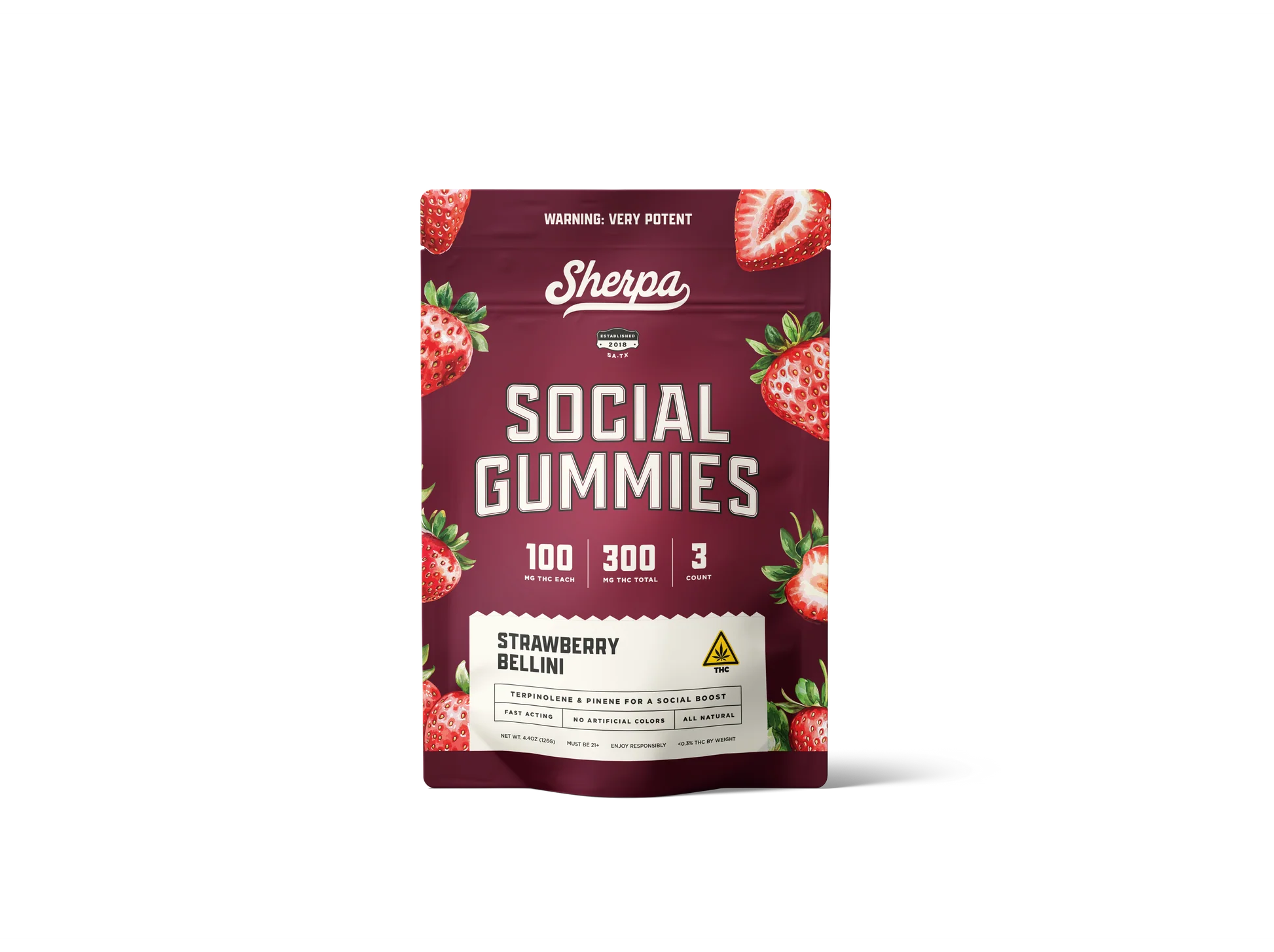 Sherpa D9 Gummies 300mg