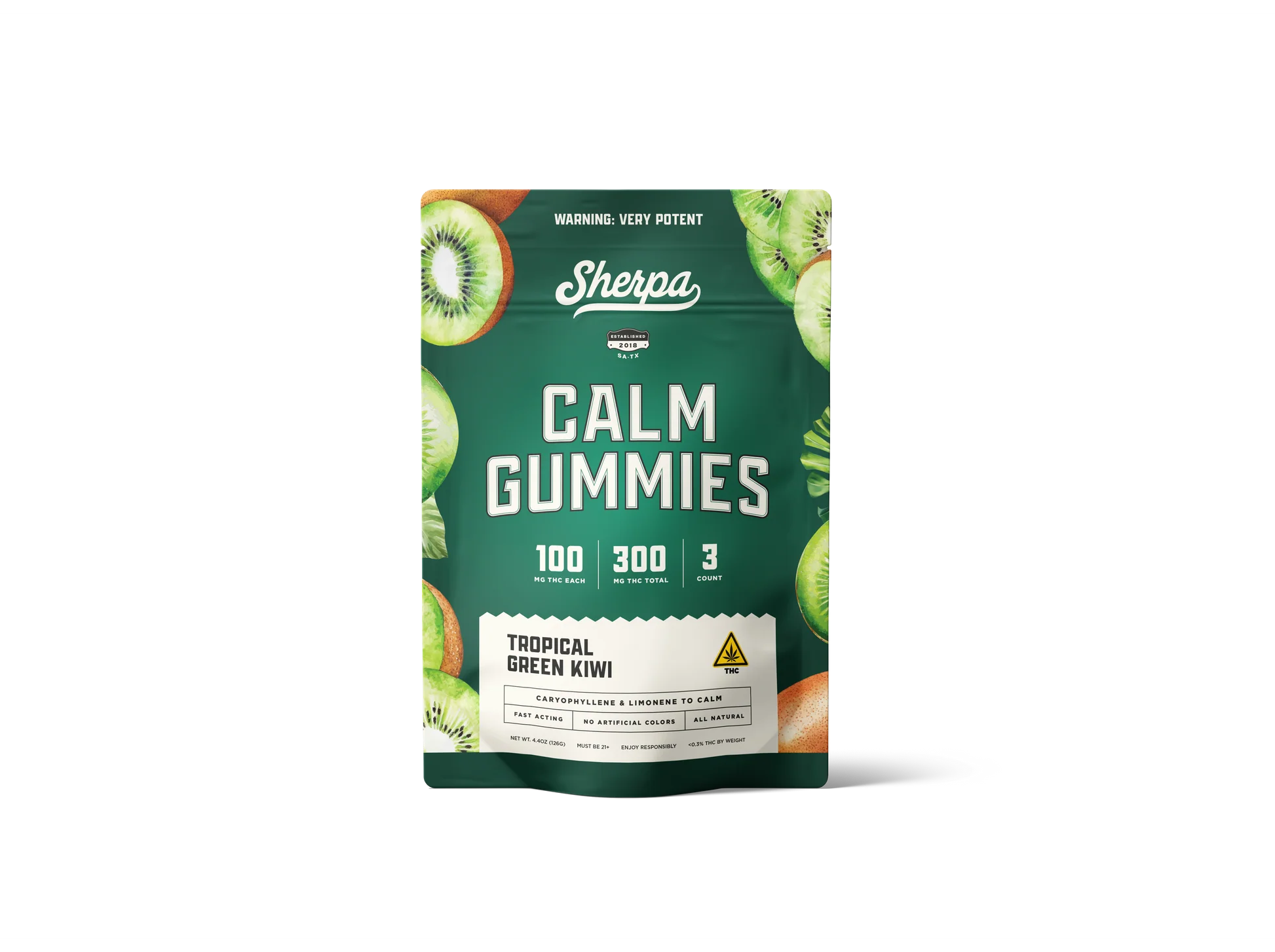 Sherpa D9 Gummies 300mg