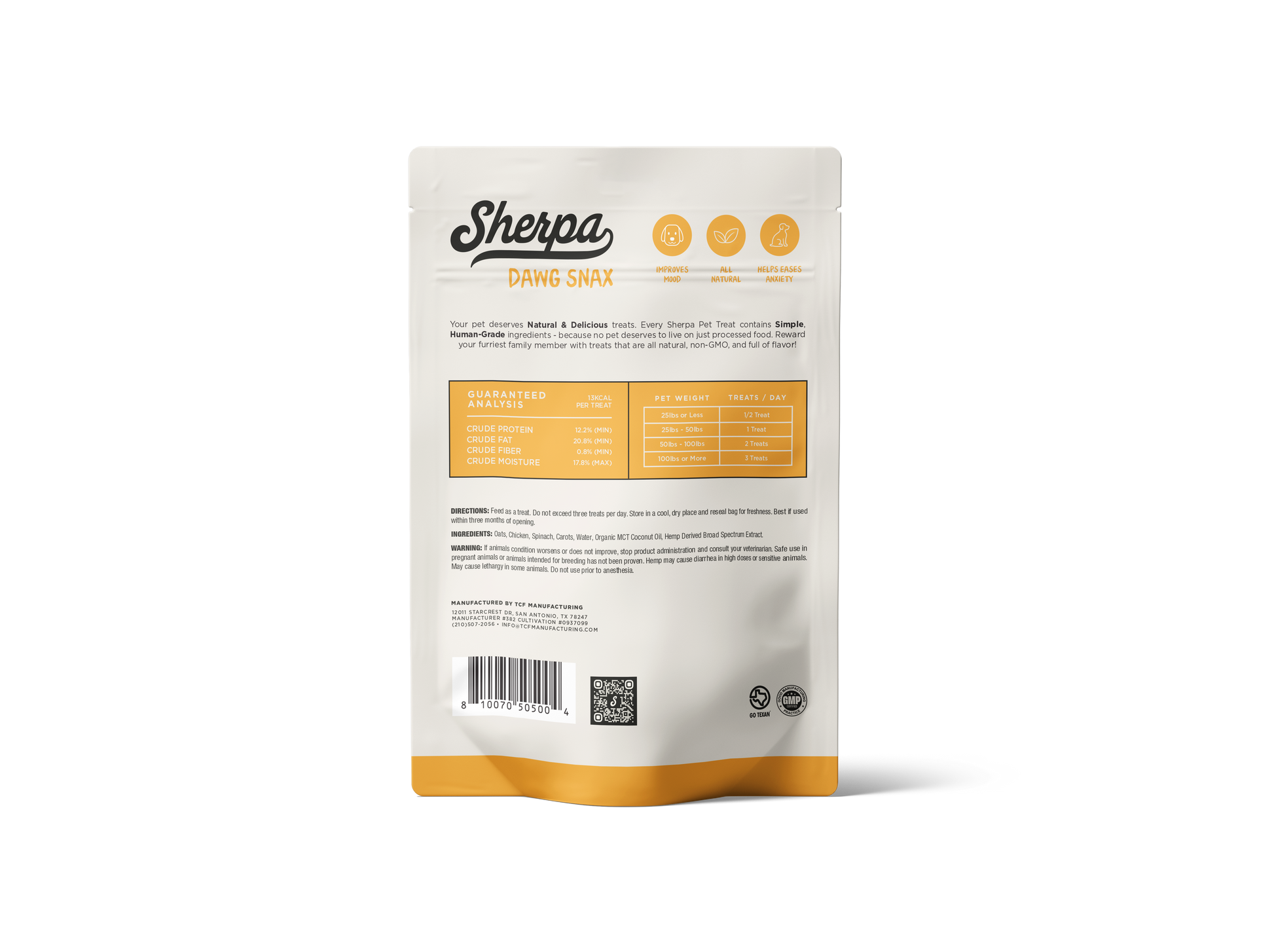 Sherpa Dawg Snax CBD Pet Treats