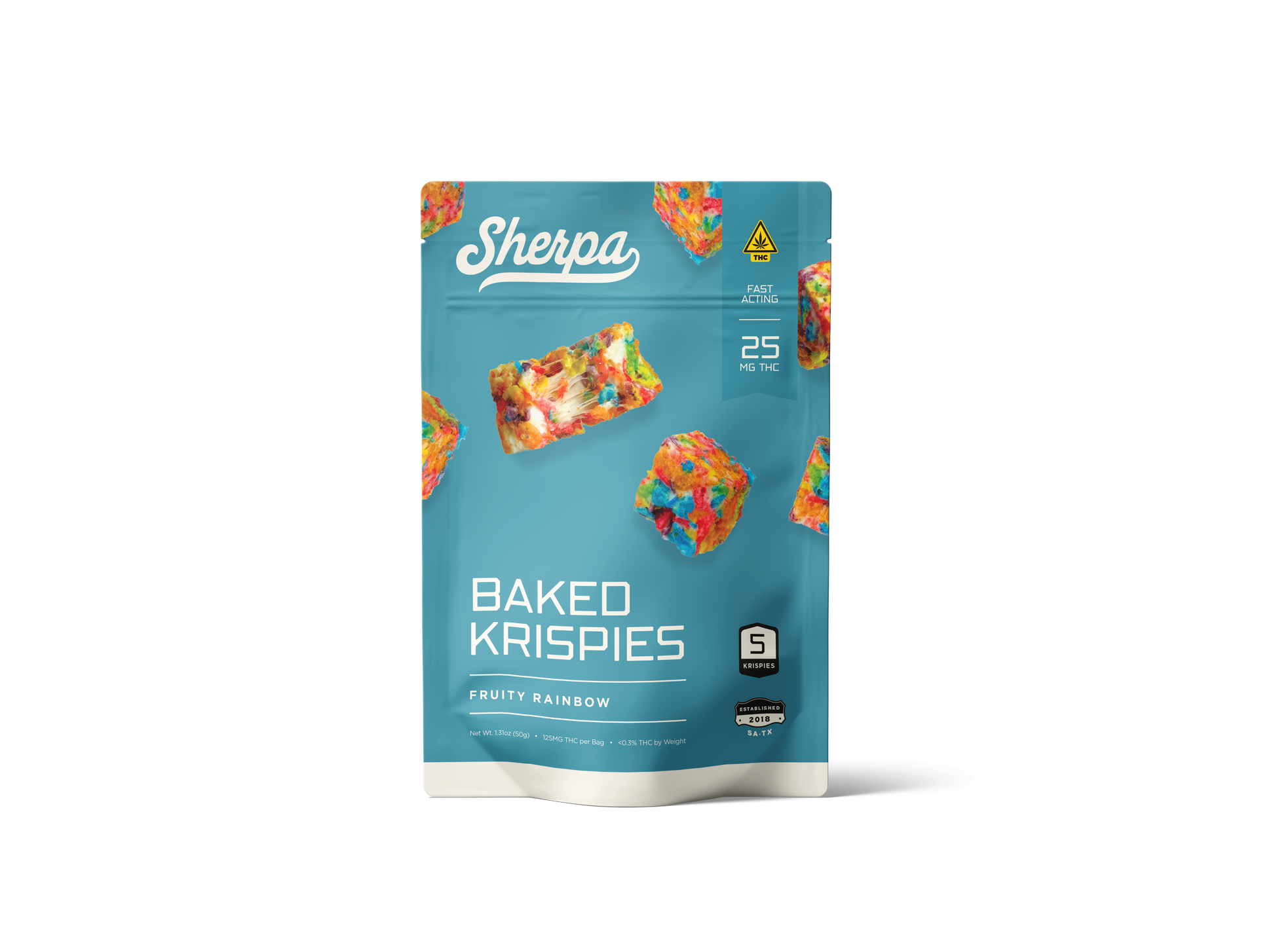Sherpa Baked Krispies 25mg