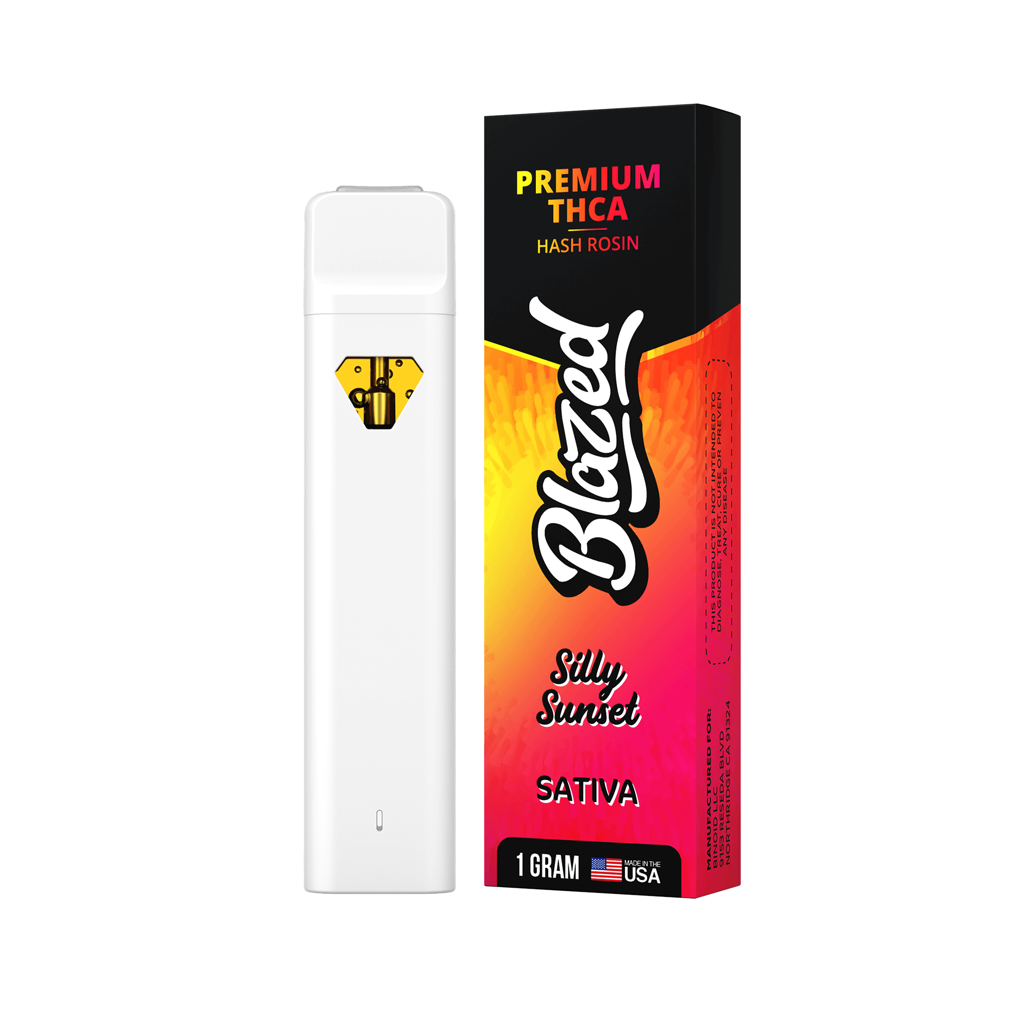 Blazed 1 Gram THCA Disposable – Hash Rosin