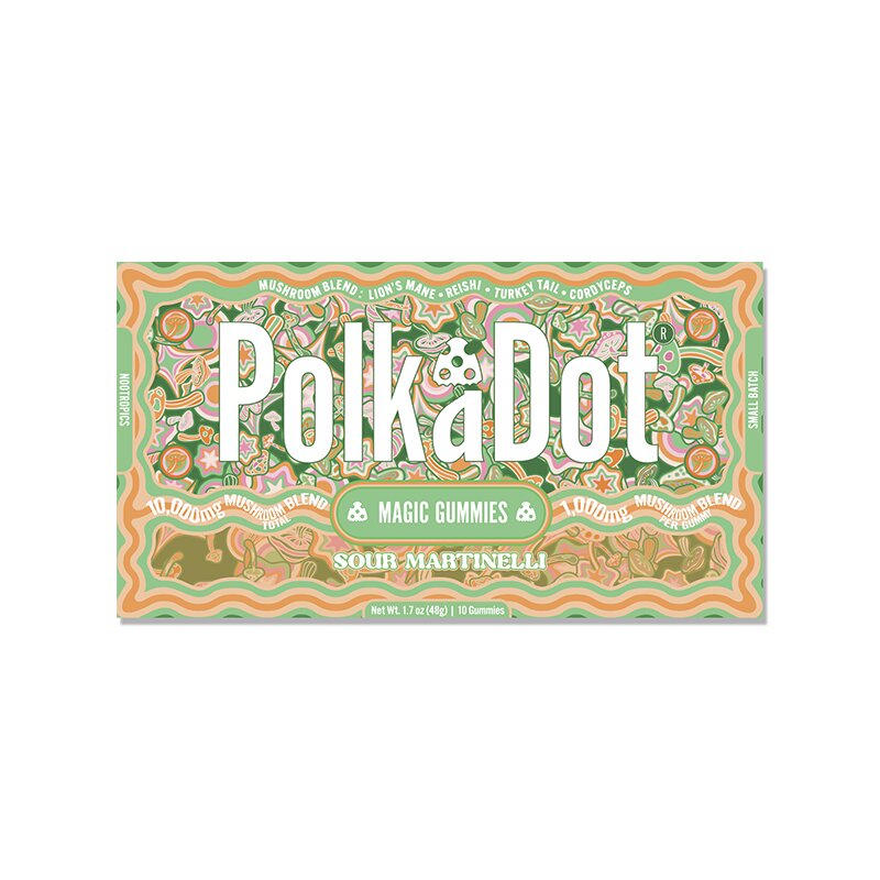 Polk A Dot Mushroom Gummies 10000mg