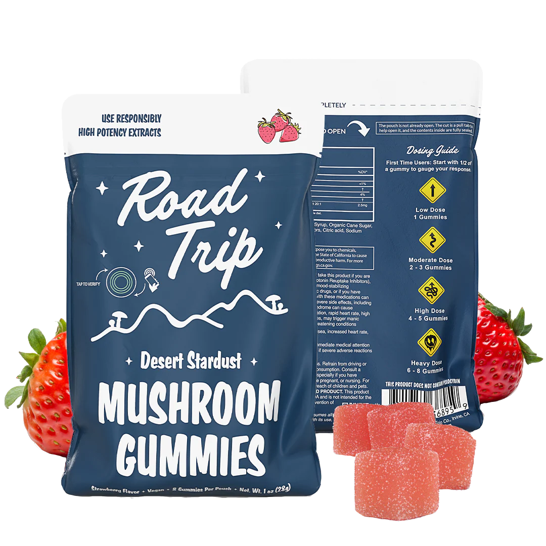 Road Trip Desert Stardust Mushroom Gummies - 8ct