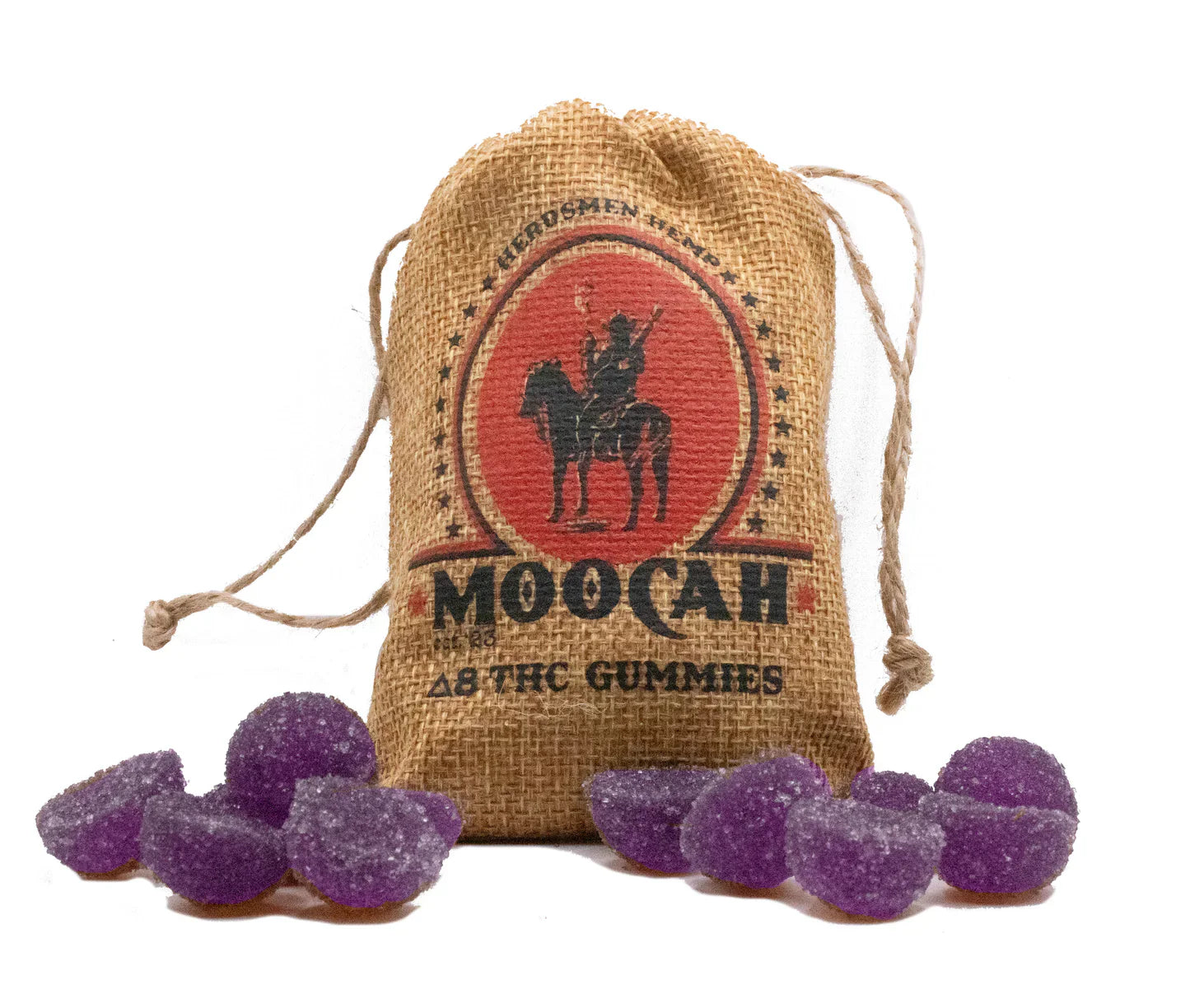 Moocah 20mg D8 + 5mg CBD rosin - 6 or 12 ct