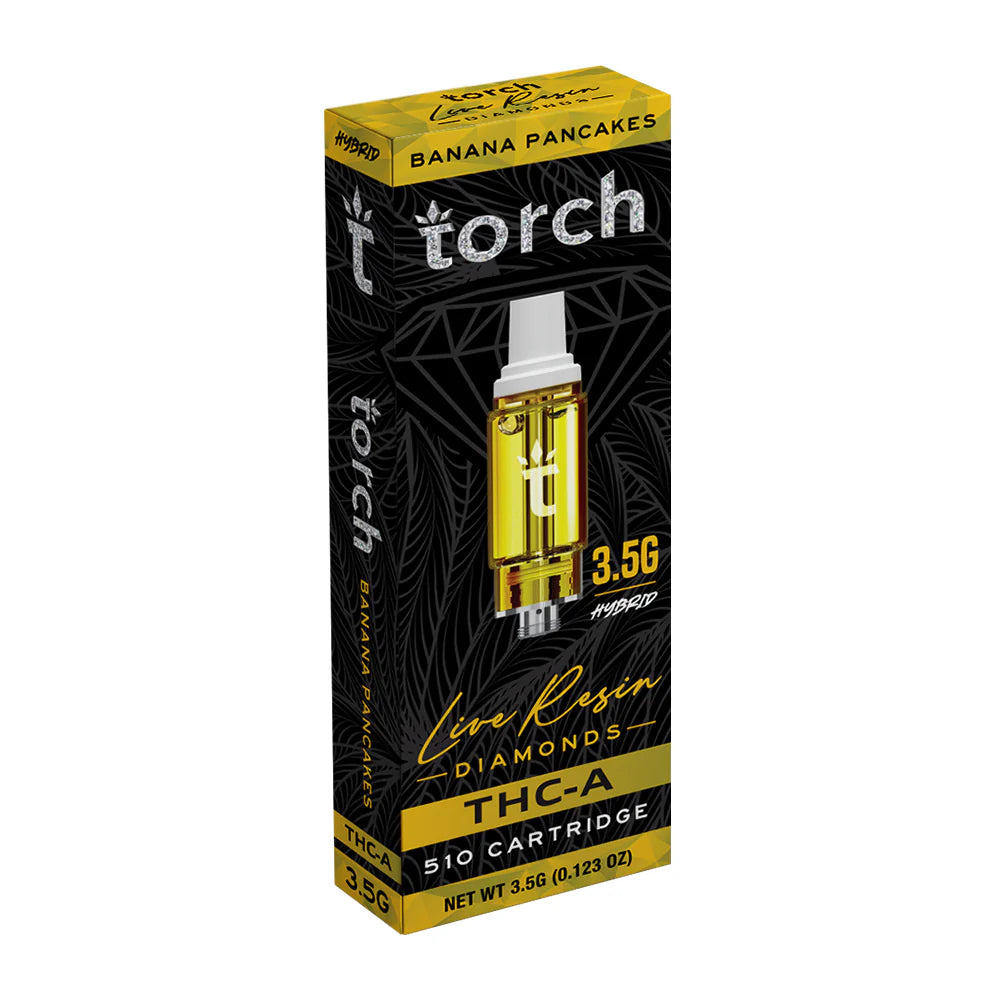 Torch THC-A Live Resin Diamonds 510 Cartridge 3.5G