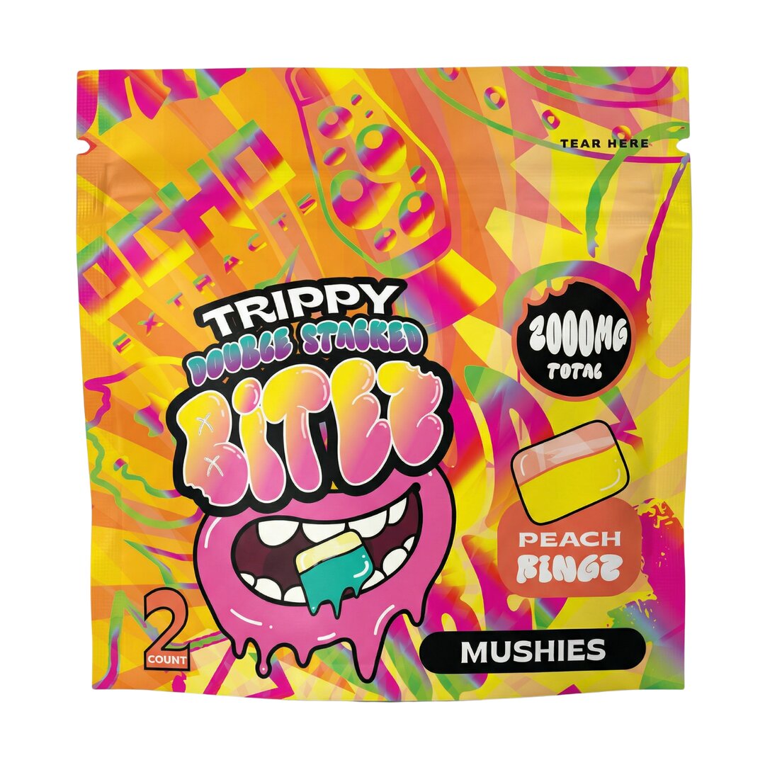 Trippy Double Stacked Mushroom Bitez - 2000mg (2ct)