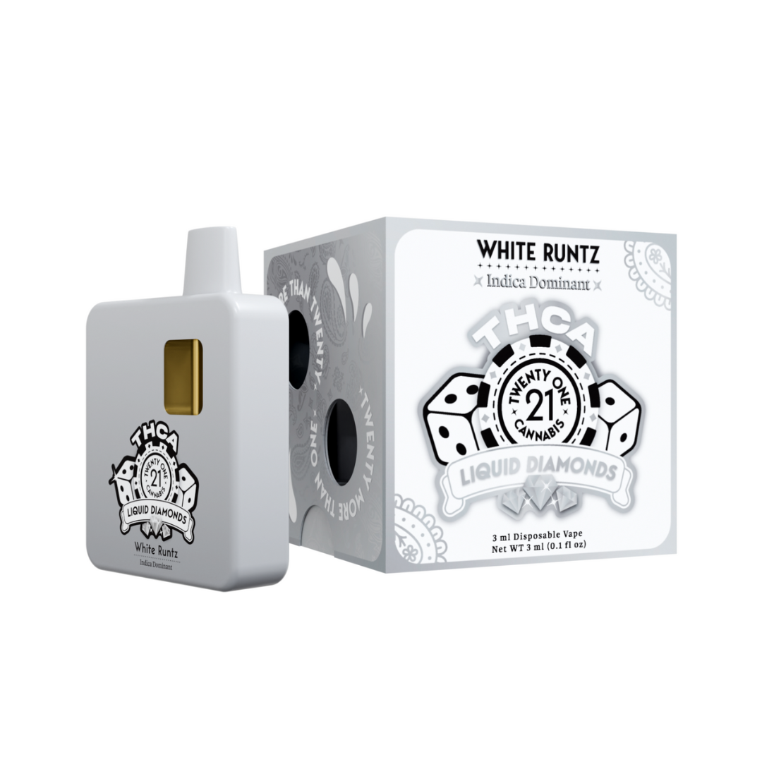 Twenty One 3G THCA Liquid Diamonds Disposable