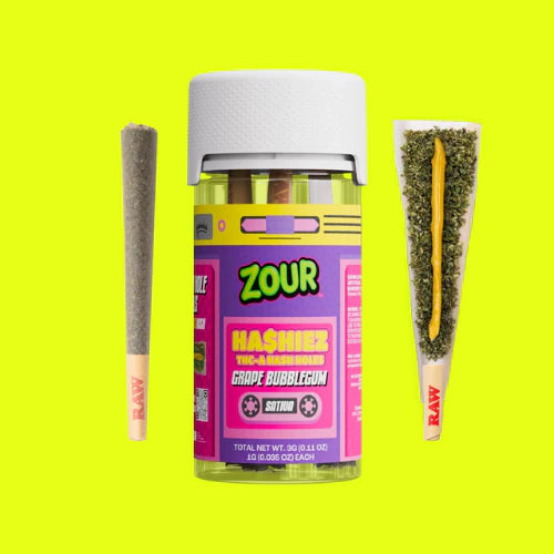 Zour Stash Hashiez THCA Pre-Rolls | (3ct) 3g