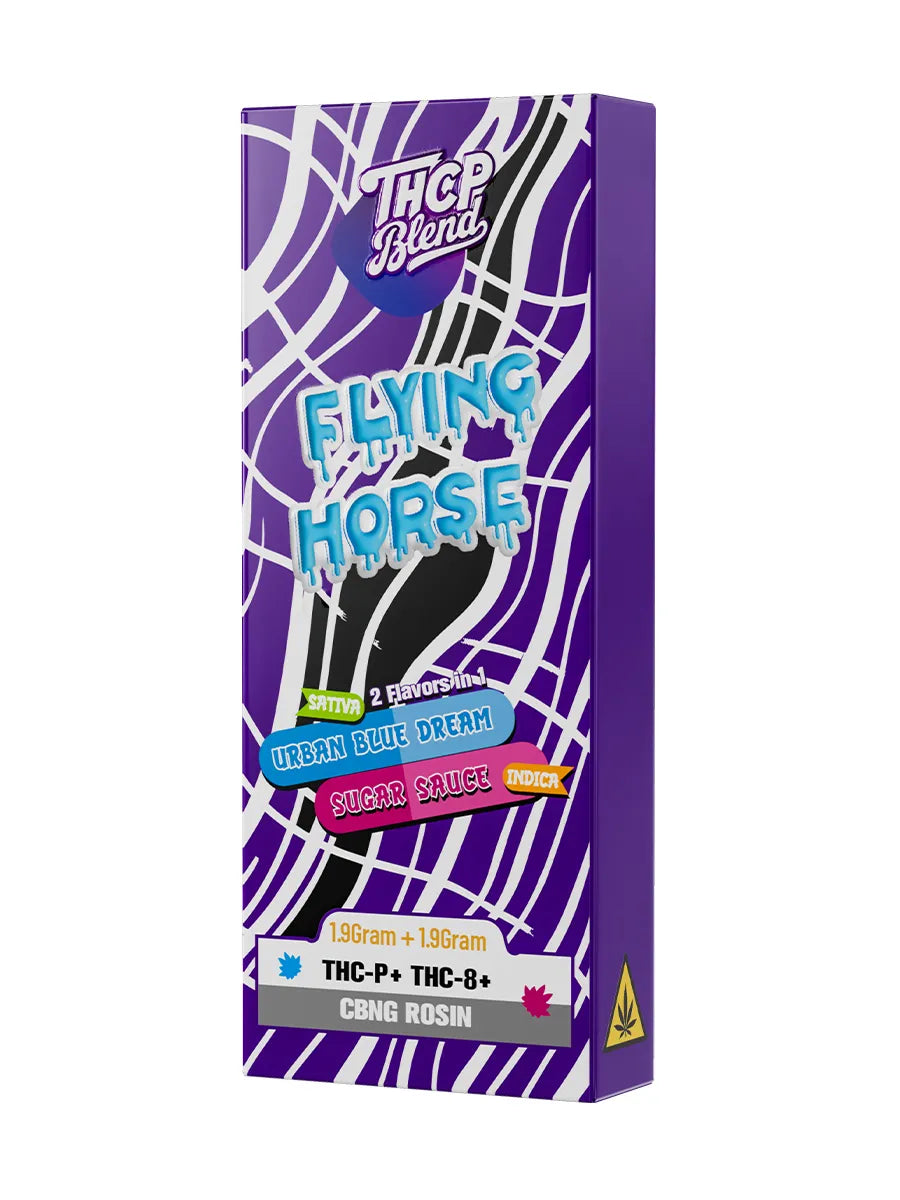 Flying Horse THCP Blend Disposable Vape Rosin 2 in 1 Flavor 3.8gm