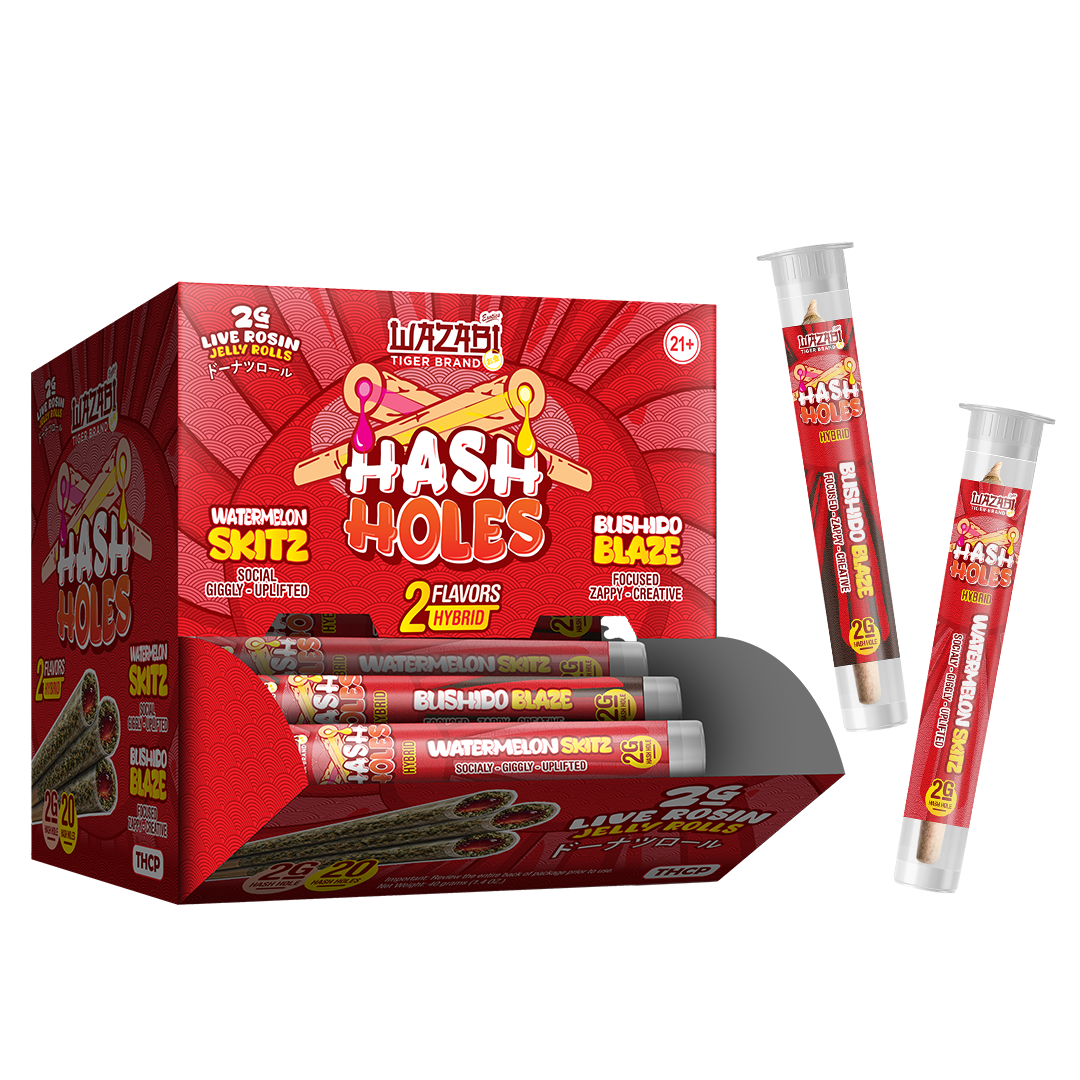 Wazabi THC-P Hash Holes 2g
