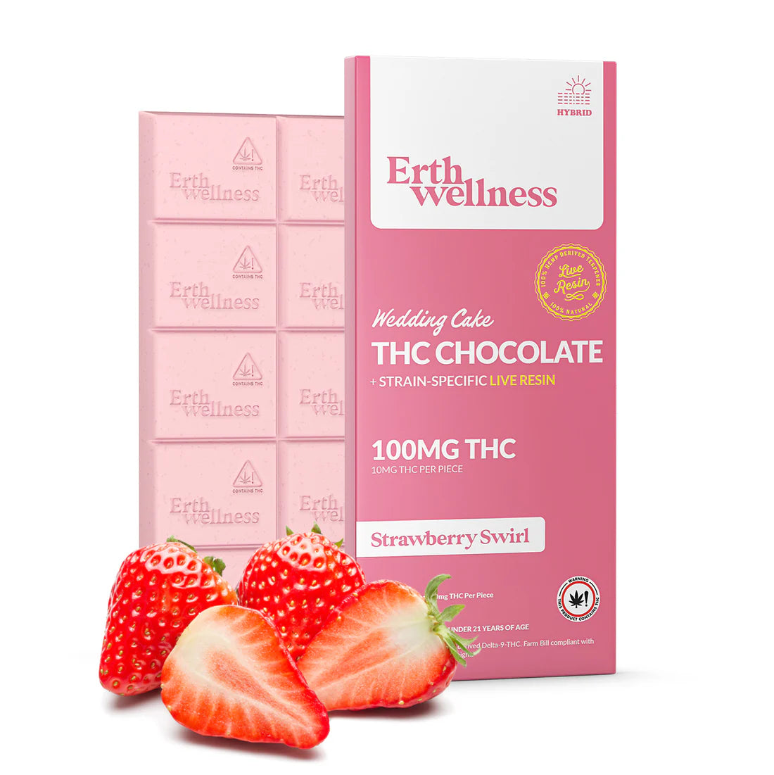 Erth Wellness THC Chocolate 100mg