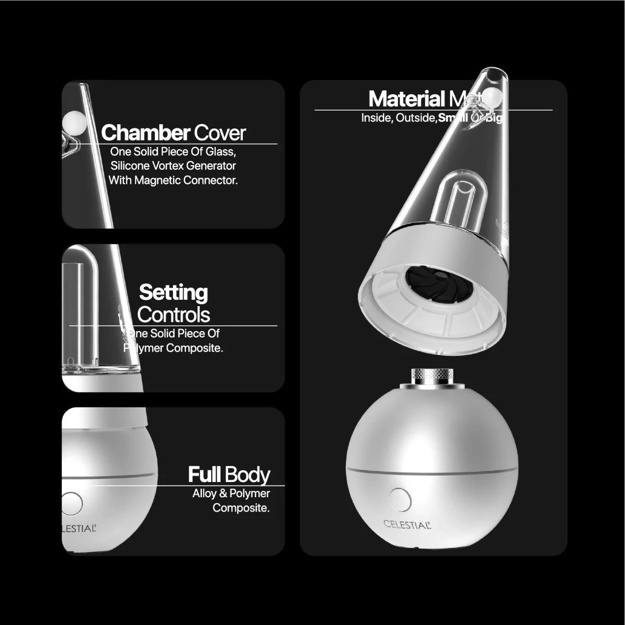 Yocan Black Celestial 2 E-Rig Vaporizer