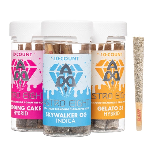 ASTRO EIGHT LIQUID DIAMOND PRE ROLLS 10ct