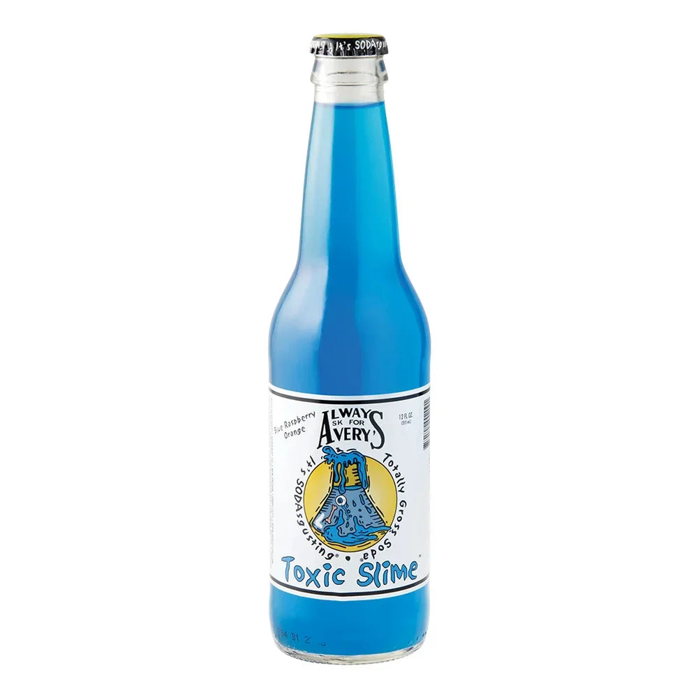 Avery's Novelty Soda (USA) – Gross-Out Novelty Soda, 3 Flavors — toxic slime