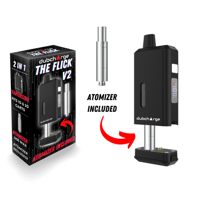 Flick V2 Battery w/ Atomizer - Discreet 510 Thread