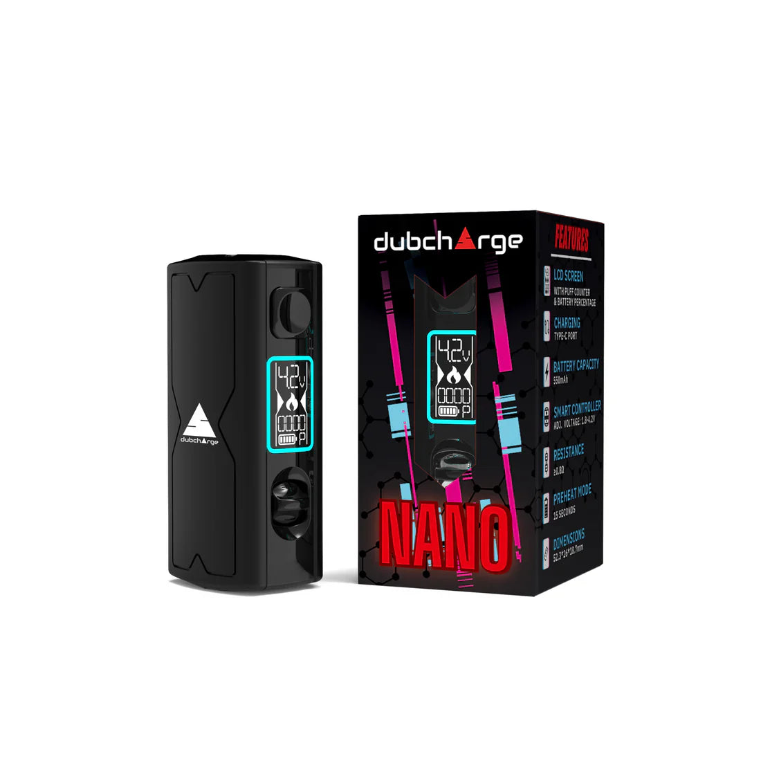 DubCharge Nano - Palm-Sized Battery