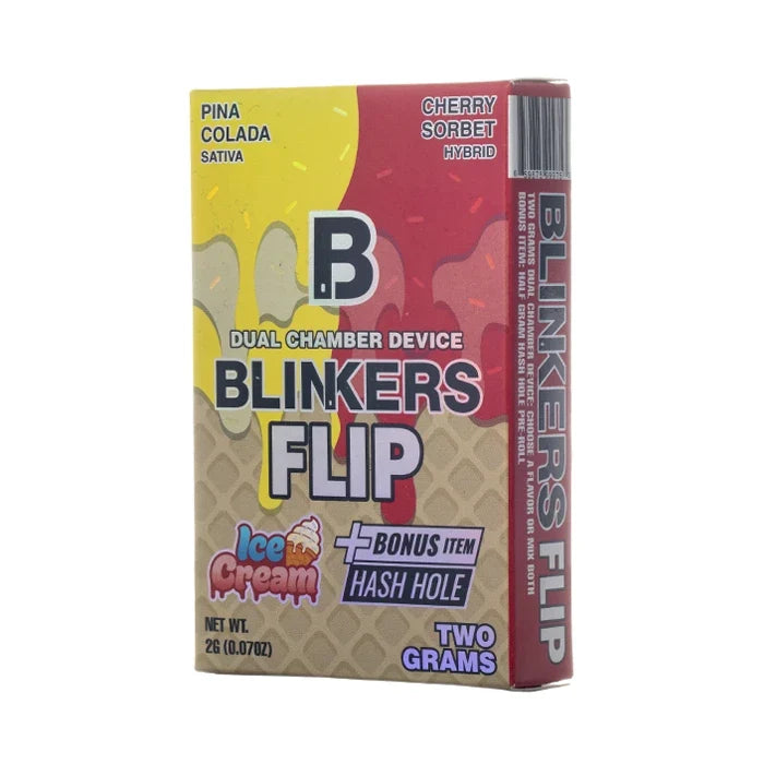 Blinkers Flip 2g THC-A Dual Chamber Disposable + Hash Hole Pre-Roll