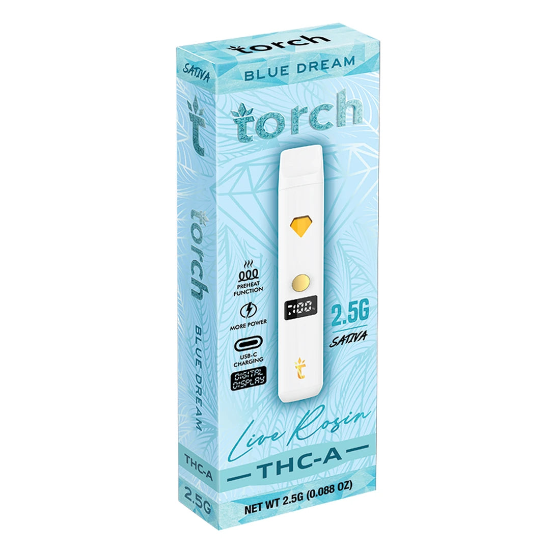 Torch THC-A Live Rosin Disposable 2.5G