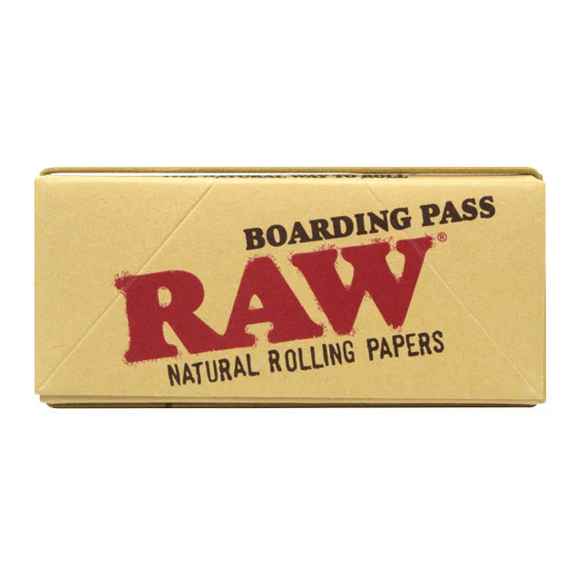 Raw - Boarding Pass Portable Rolling Tray - 15 Count Per Box