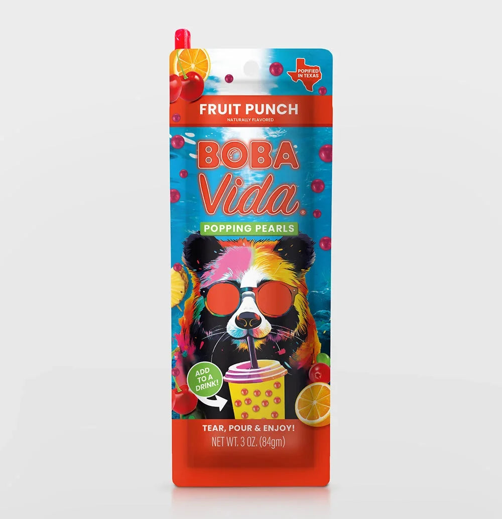 Boba Vida Popping Pearls – Bursting Boba, 7 Flavors