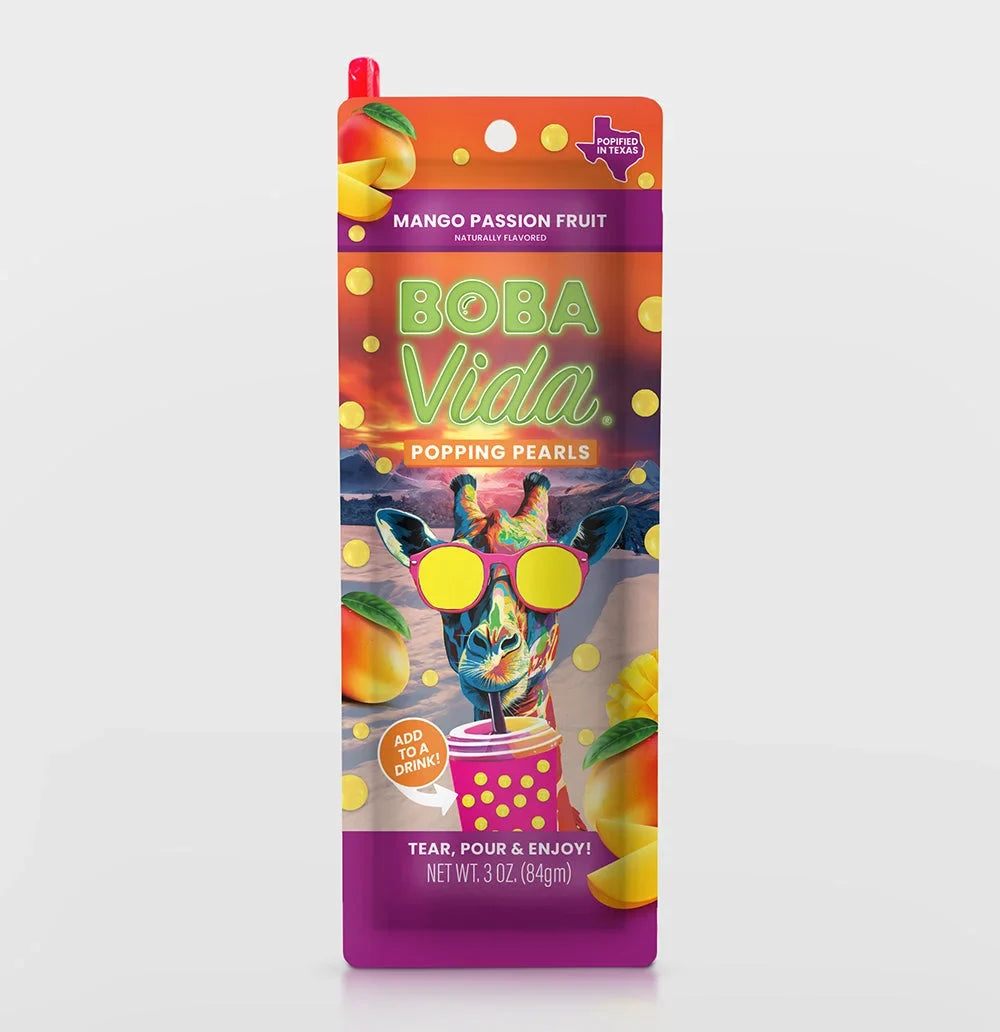 Boba Vida Popping Pearls – Bursting Boba, 7 Flavors