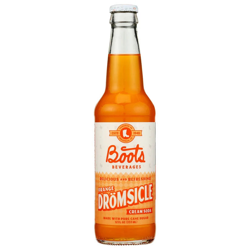 Boots Cane Sugar Soda (USA) – Cane Sugar Soda, 4 Flavors — dreamsicle