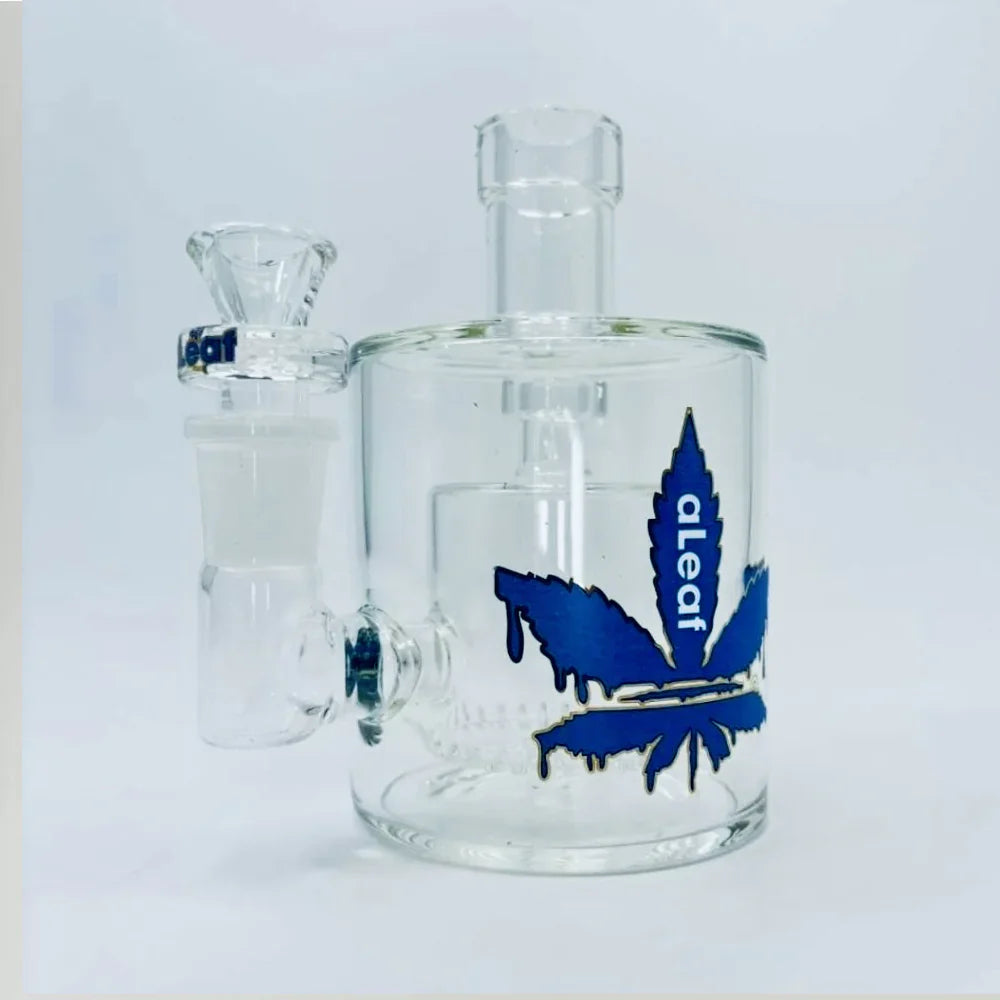 Aleaf Glass The Chubby 8 Inch Bubbler With Shower Perc