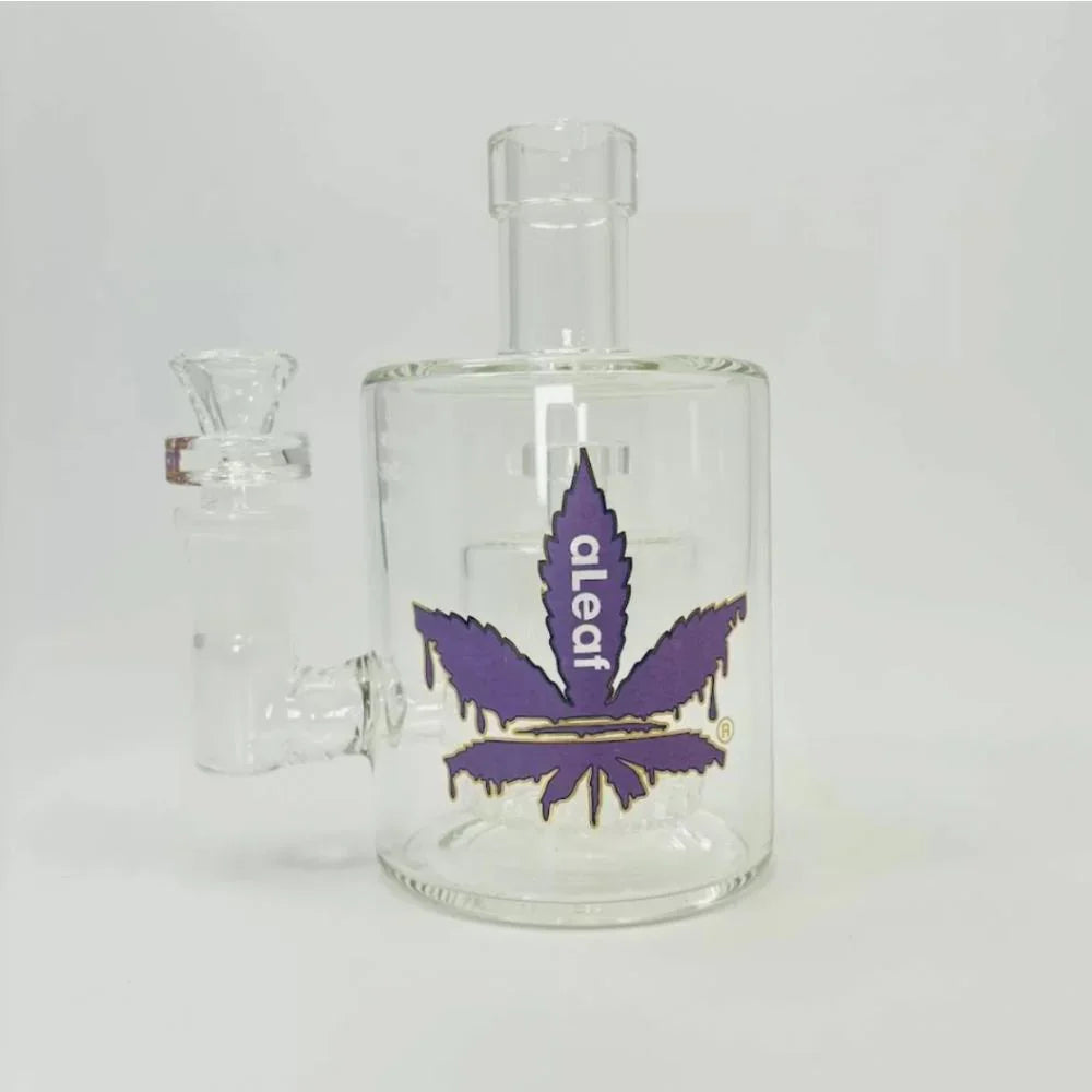 Aleaf Glass The Chubby 8 Inch Bubbler With Shower Perc