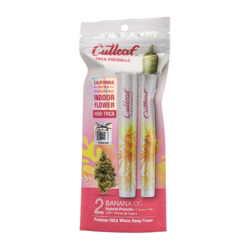 CUTLEAF THC-A PRE ROLLS 2G