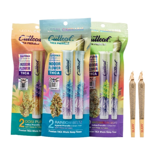 CUTLEAF THC-A PRE ROLLS 2G