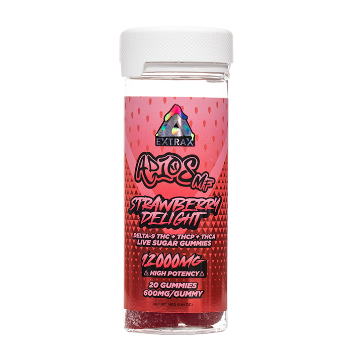 Delta Extrax Adios MF Gummies 12000mg