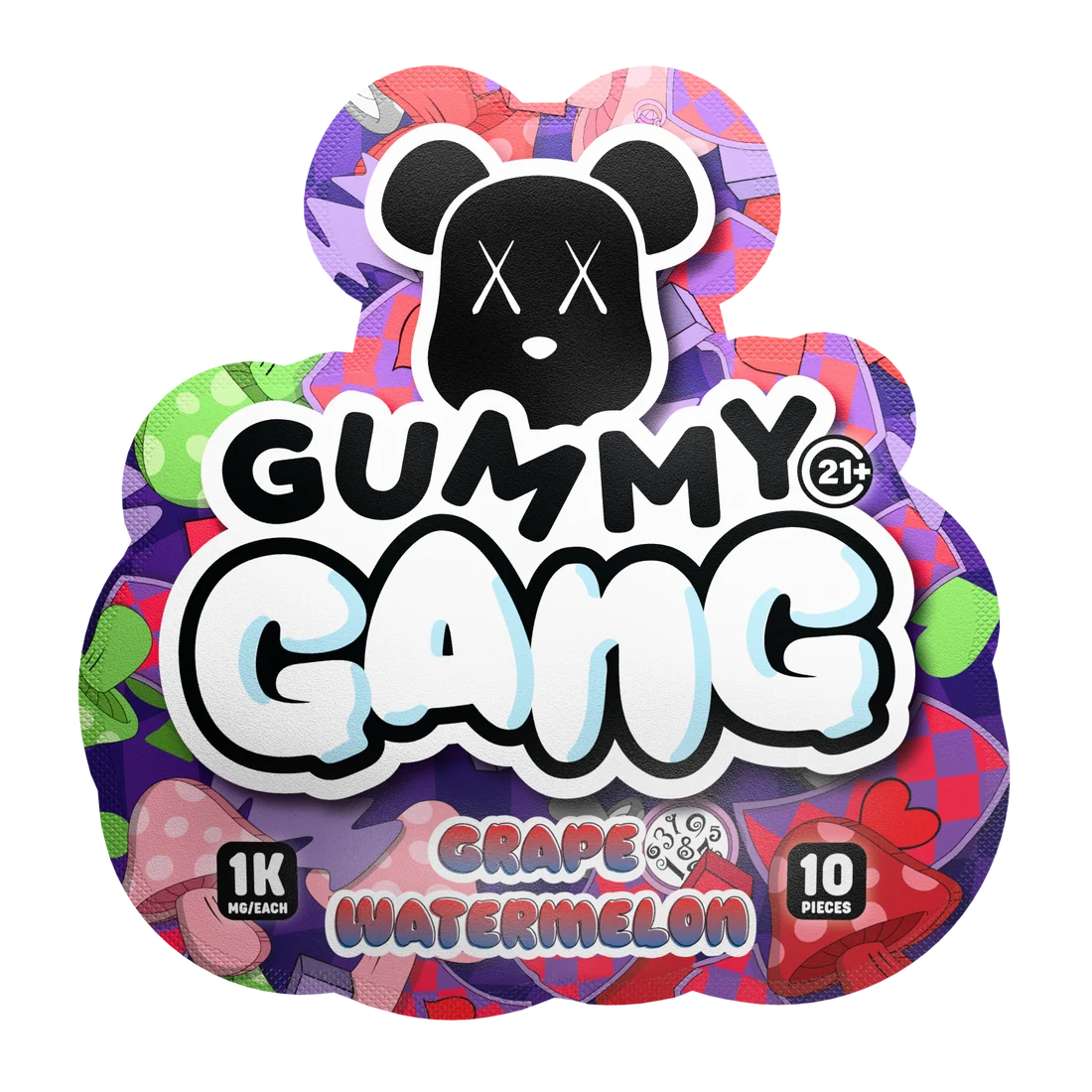 Gummy Gang Mushroom Gummies 1000mg