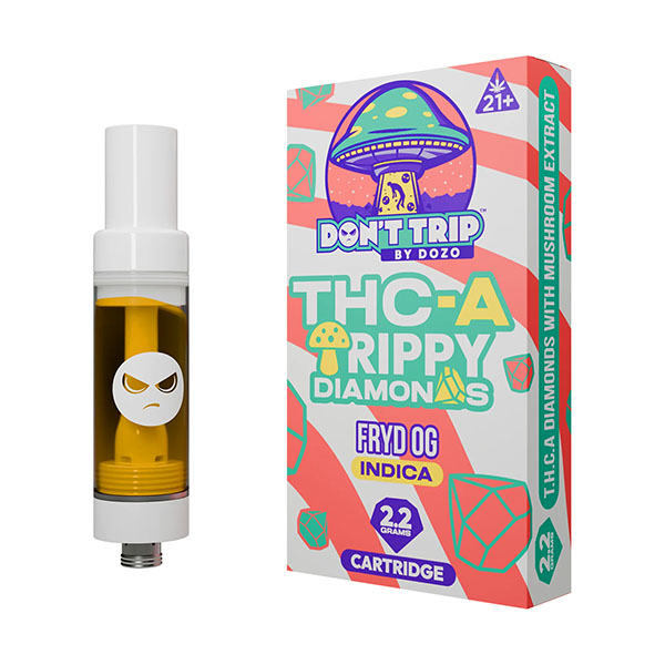 Dozo THC-A Trippy Diamonds Cartridge | 2.2g