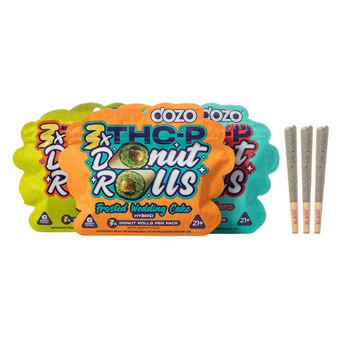 Dozo THC-P Donut Pre-Rolls | (3ct) 6g