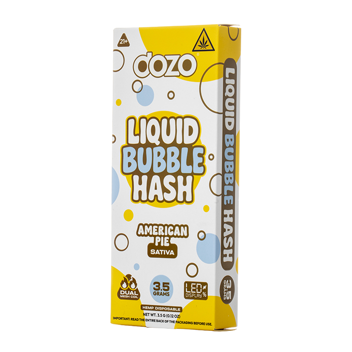DOZO Liquid Bubble Hash Disposable 3.5G