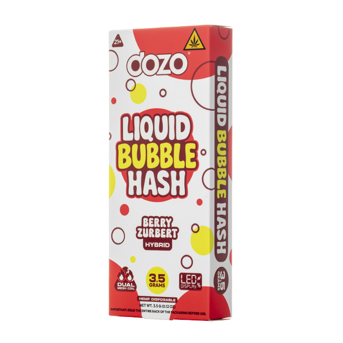 DOZO Liquid Bubble Hash Disposable 3.5G