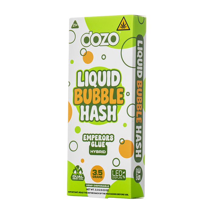 DOZO Liquid Bubble Hash Disposable 3.5G