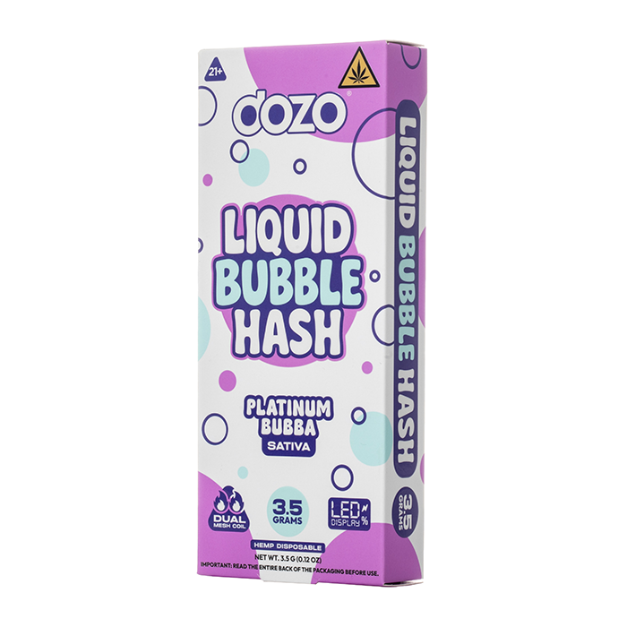 DOZO Liquid Bubble Hash Disposable 3.5G