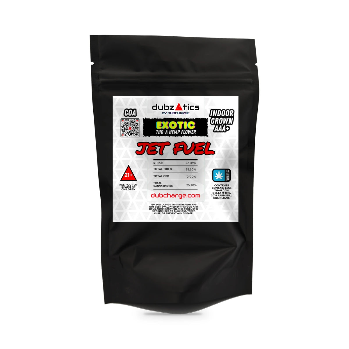 DubZotics Jet Fuel THC-A Flower | Sativa