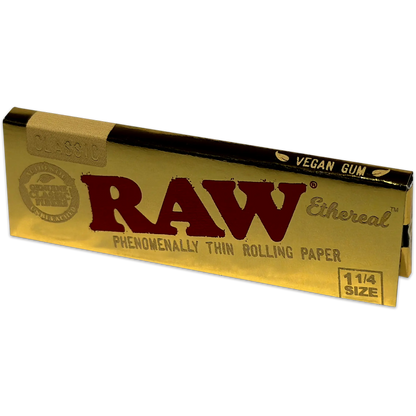 Raw - Size 1-1/4 - Ethereal Paper - 50 Packs - 24 Counts Per Box