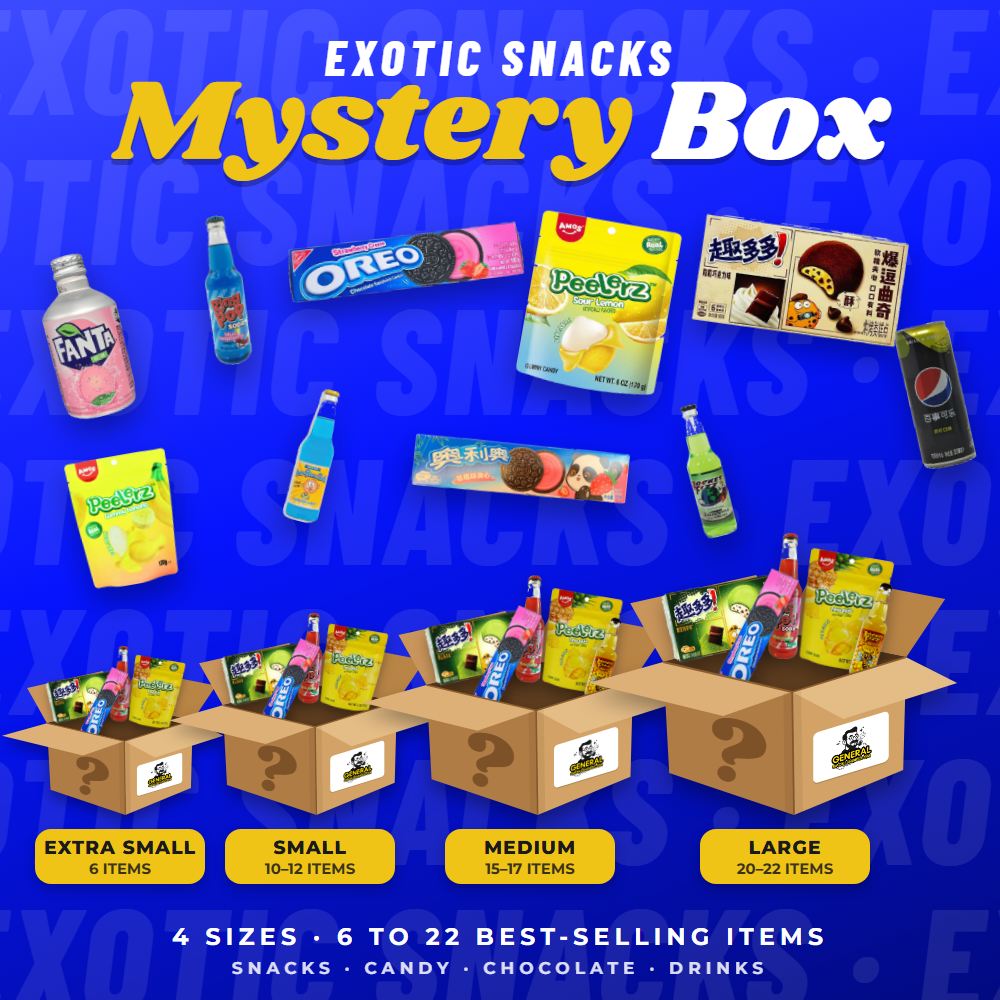 Exotic Snacks Mystery Box