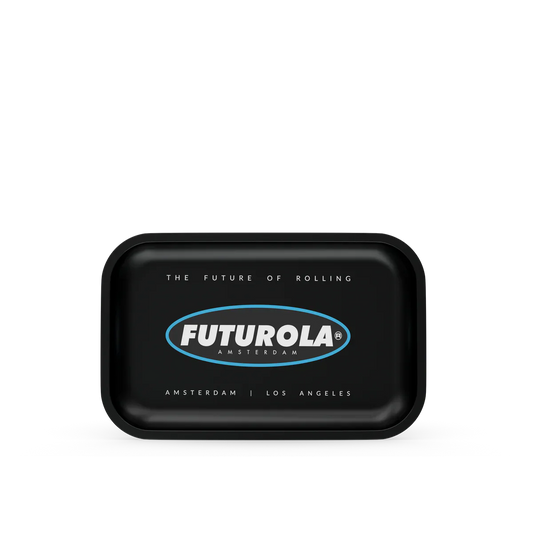 FUTUROLA MEDIUM BLACK ROLLING TRAY