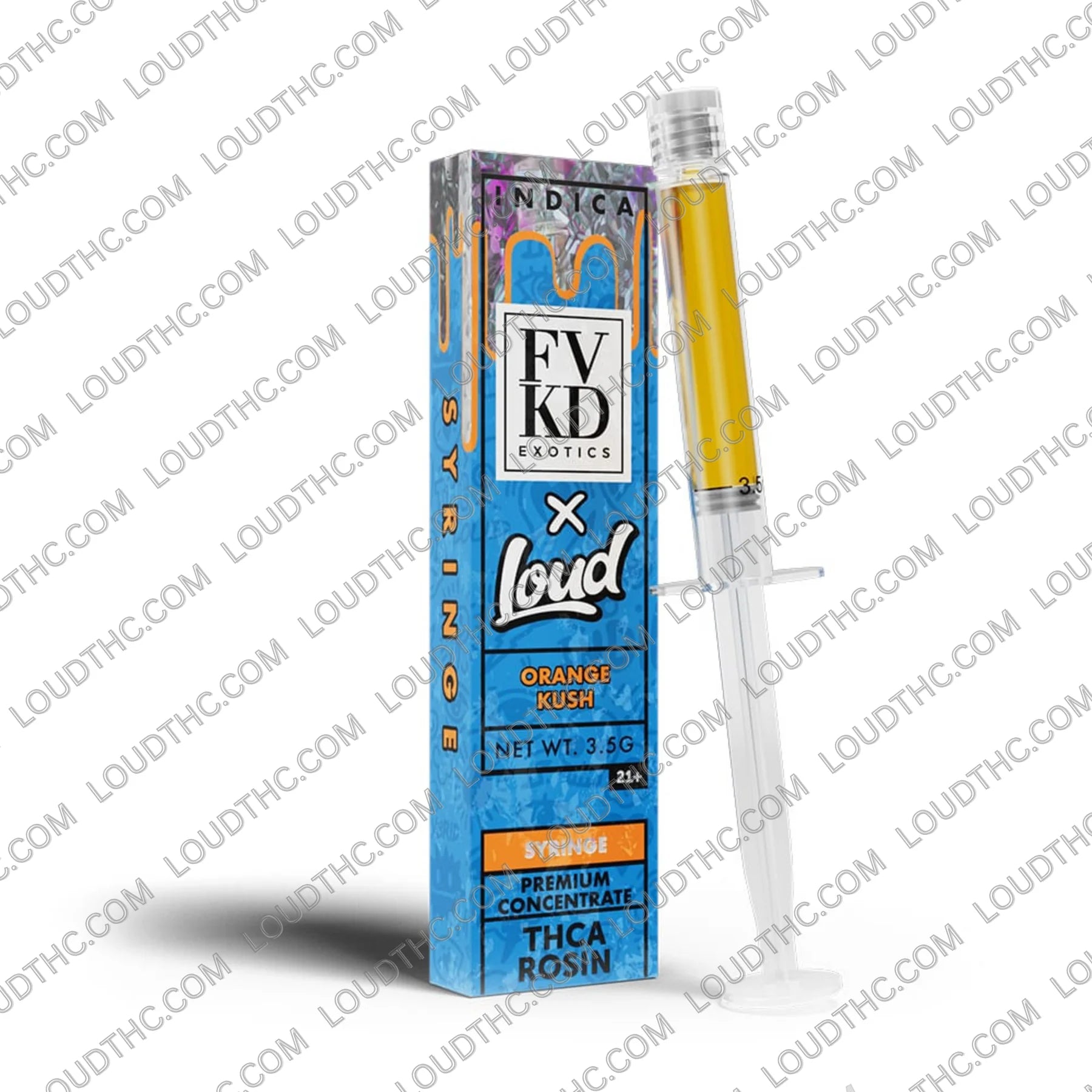 FVKD x Loud THCA Rosin Syringe 3.5G