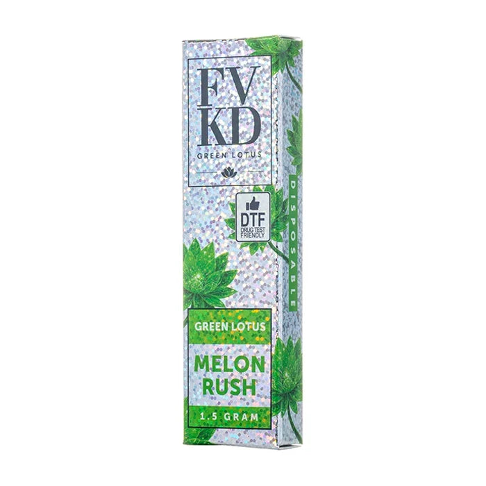 FVKD Exotics Green Lotus 1.5g Blue Lotus Disposable Vape