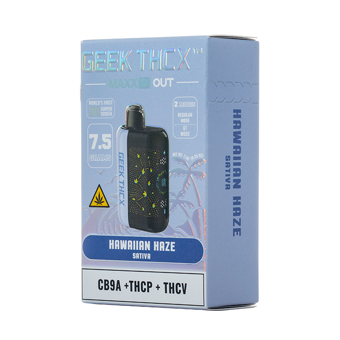 Geek THC-X MAXXX OUT CB9A THCP THCV Disposable 7.5G