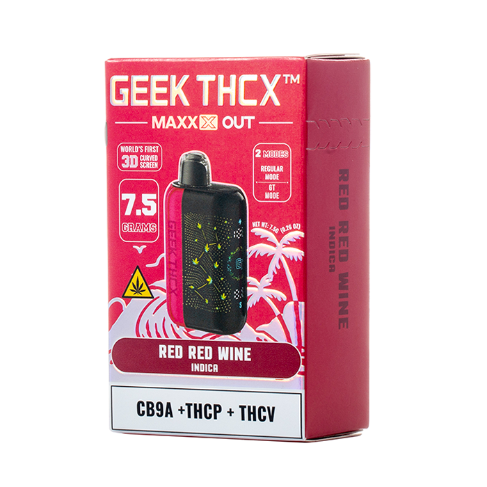 Geek THC-X MAXXX OUT CB9A THCP THCV Disposable 7.5G