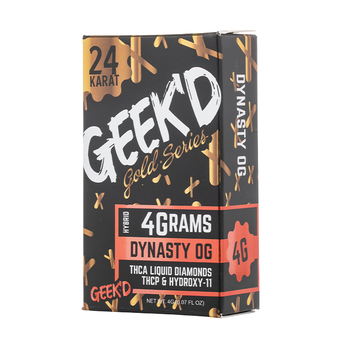 Geek'd Gold Series Disposable 4G