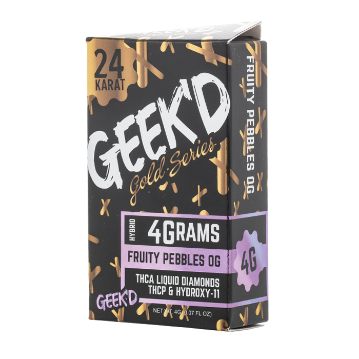 Geek'd Gold Series Disposable 4G