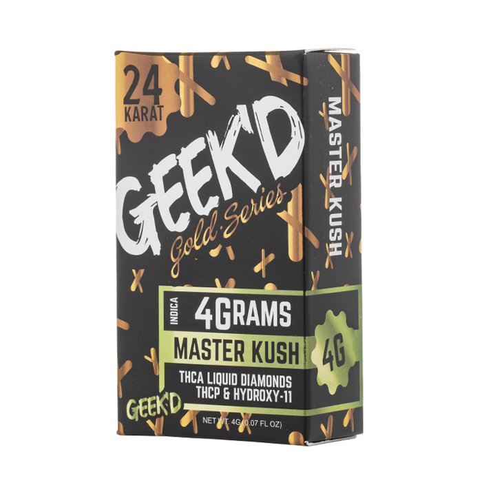 Geek'd Gold Series Disposable 4G